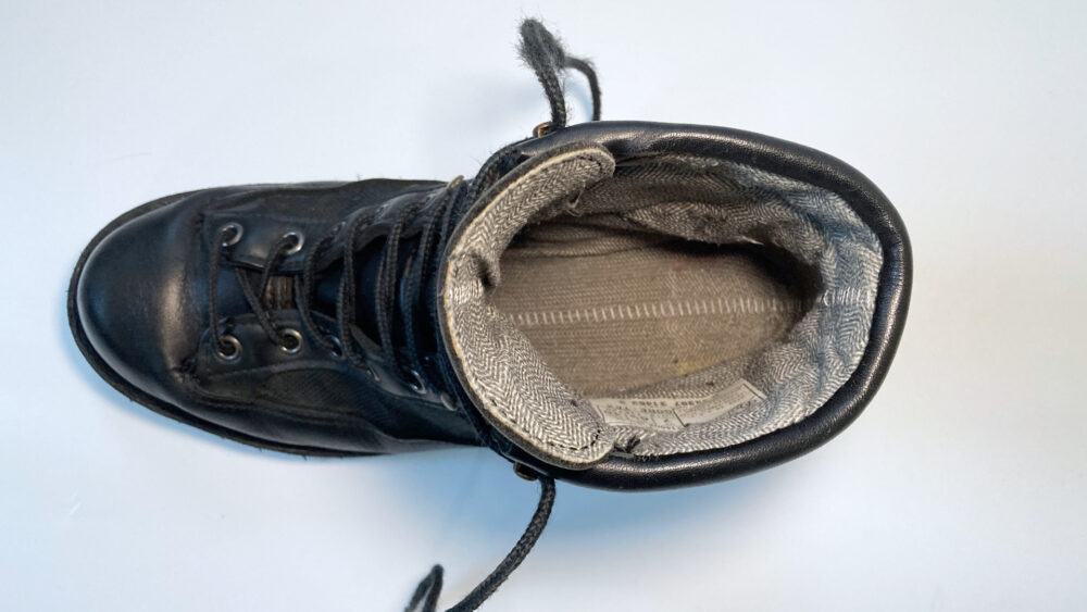 インソールがないところ