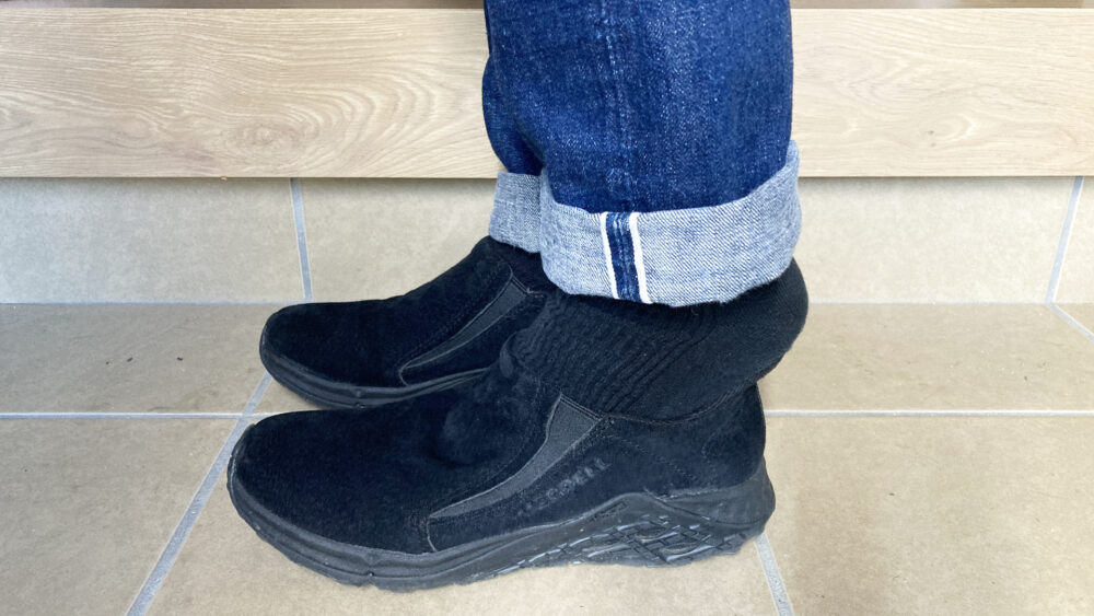 ジャングルモック2.0の足入れ