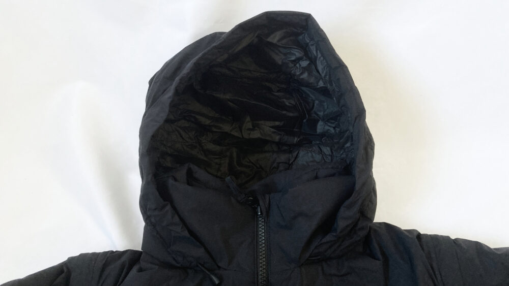 フードを出したところ