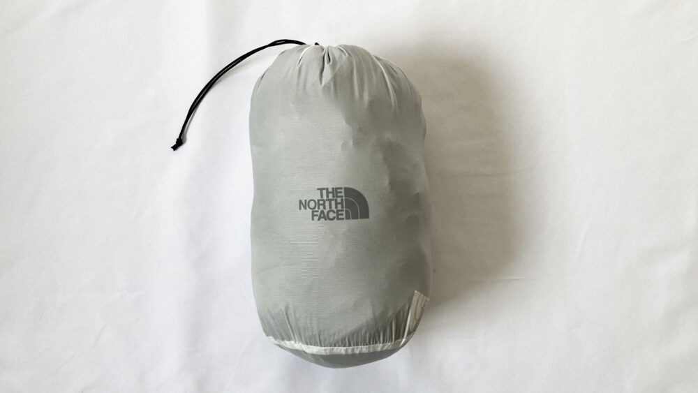 収納袋に入れたところ