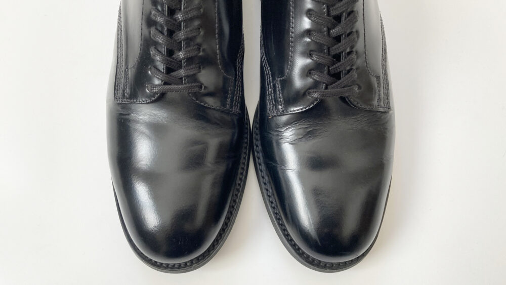 サンダース オフィサーシューズつま先