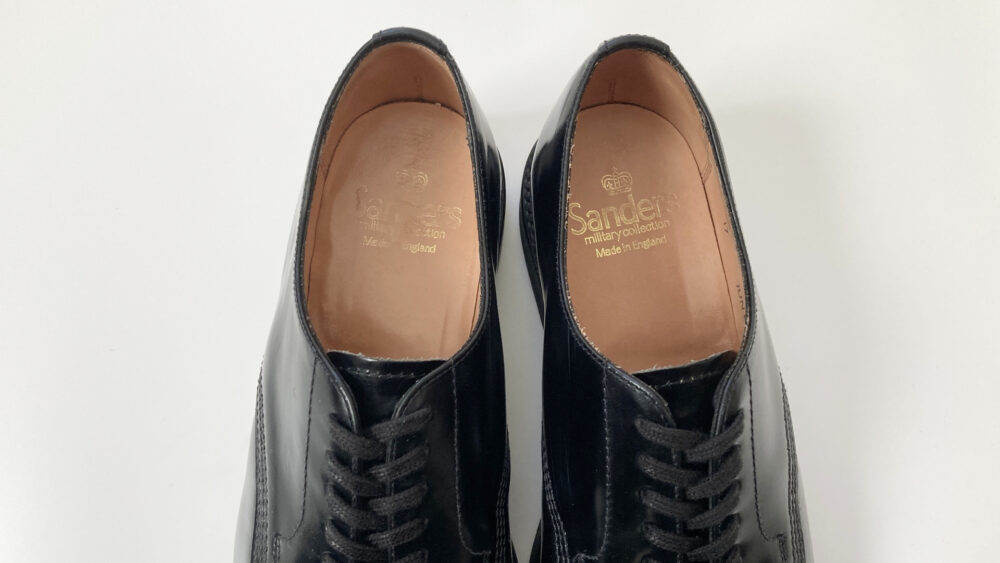 サンダース オフィサーシューズのインソール