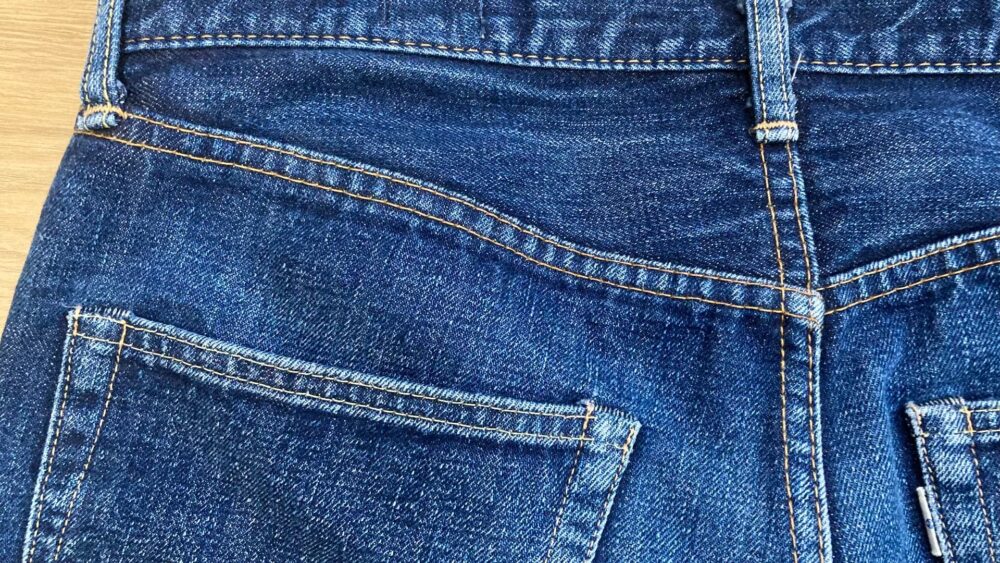 orslow107腰のパッカリング