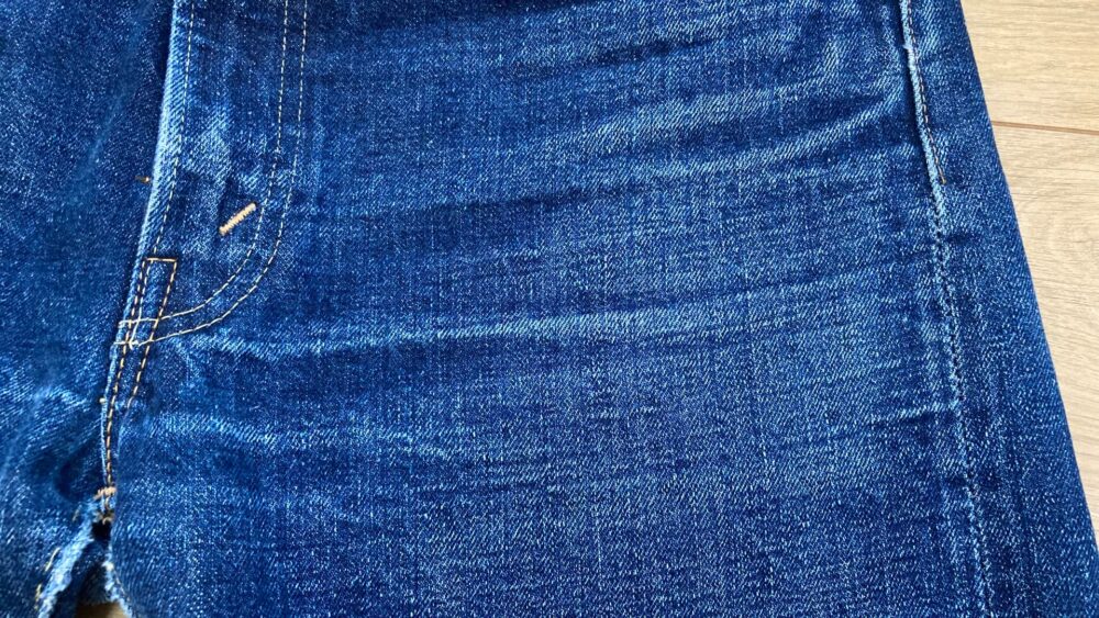 orslow107腰回りのヒゲ右