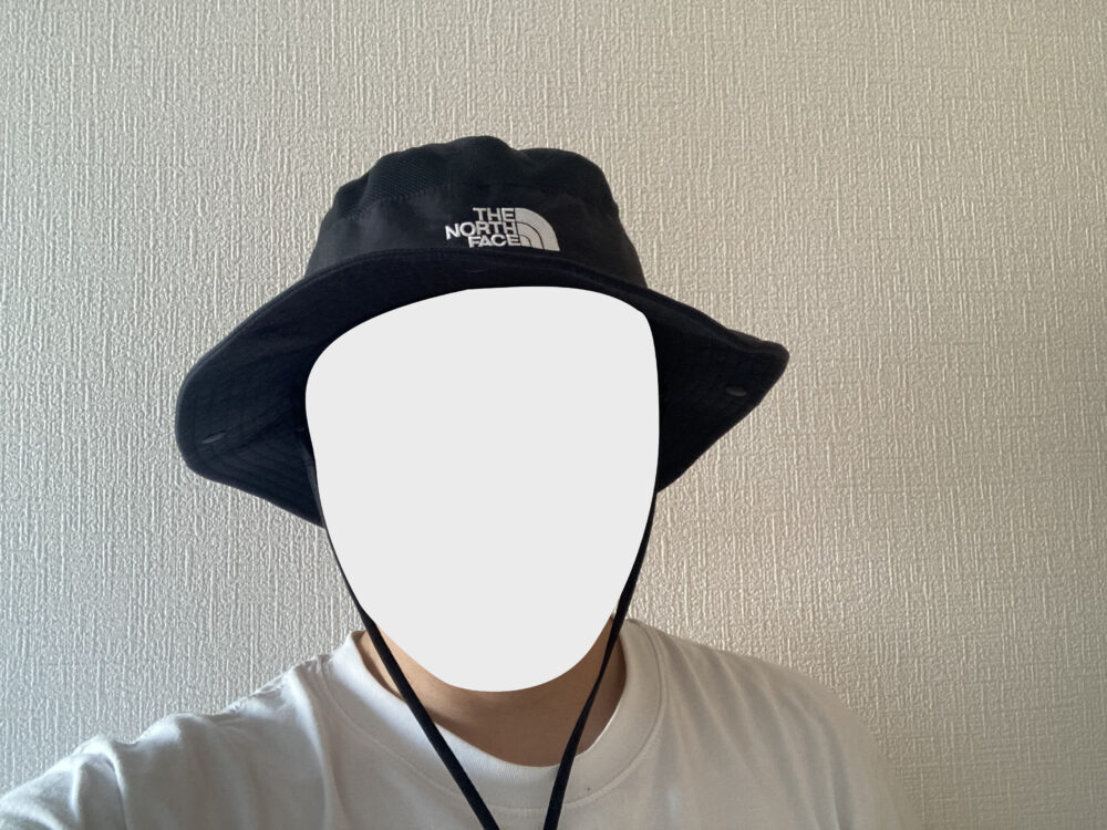 ブリマーハット着用前