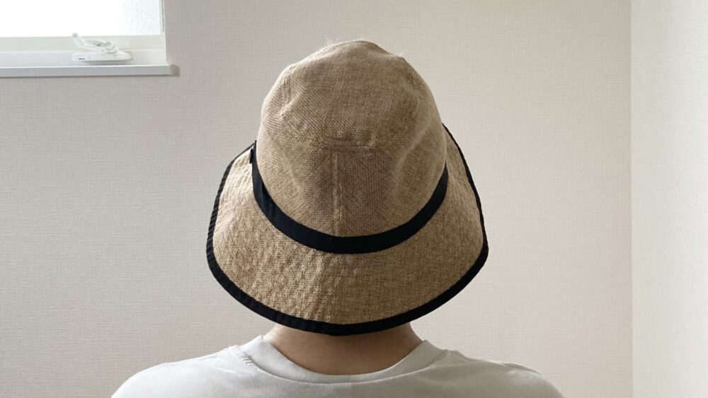 ハイクハット着用後ろ