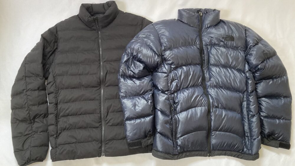 アコンカグアジャケットとパフテックジャケット
