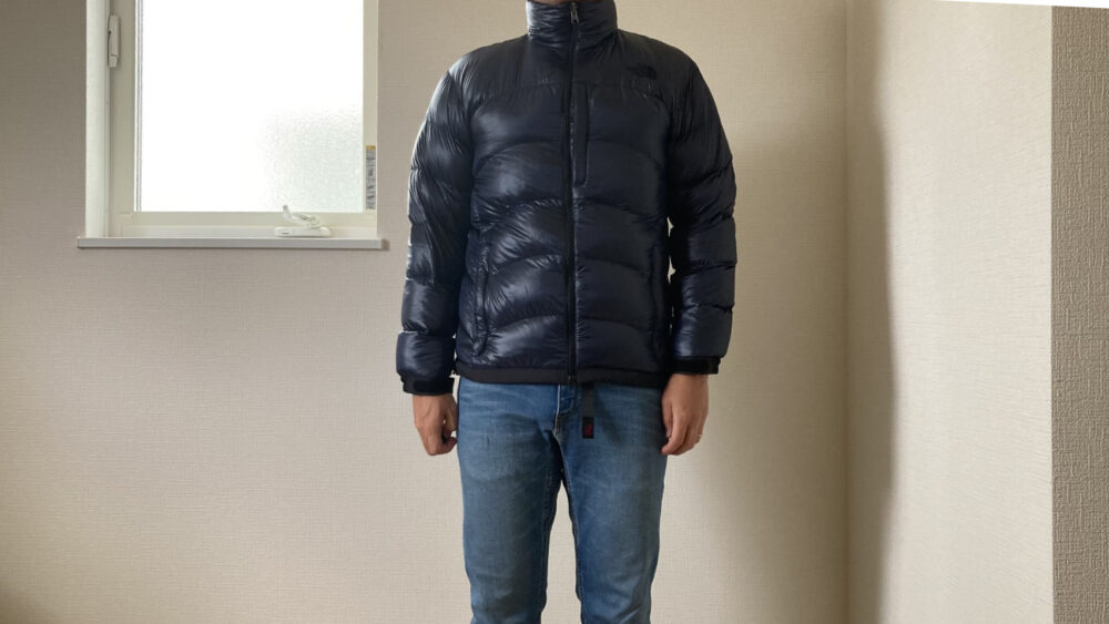 アコンカグアジャケット着用正面